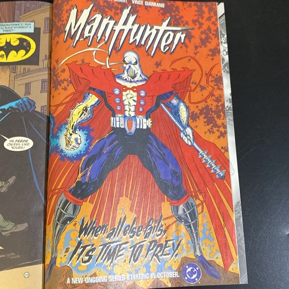 DC Comics Shadow of the Bat #0 Illustration - Blue and Black - Picture 4 of 6